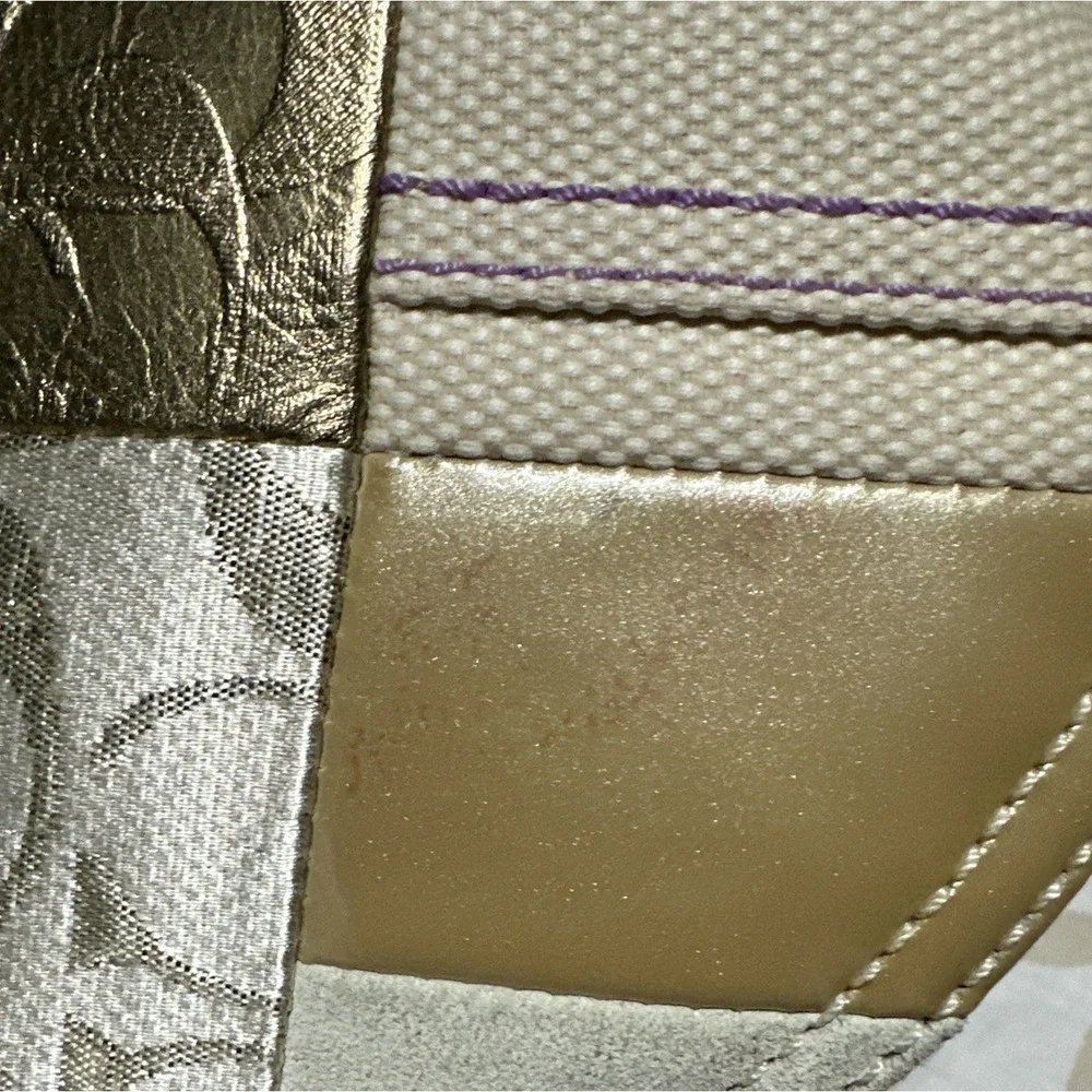 Coach vintage patchwork